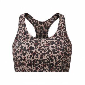 Sage Collective Sports Bra Size Xl, Animal Print, Brown And Black